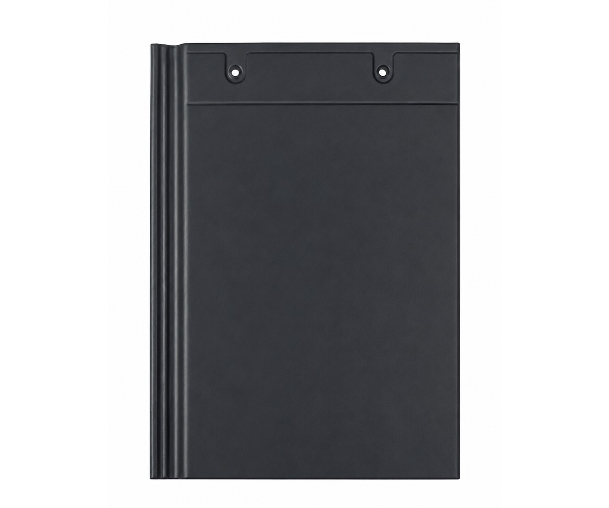 Tapco Full Flat Matte Black Ceramic Roof Tile