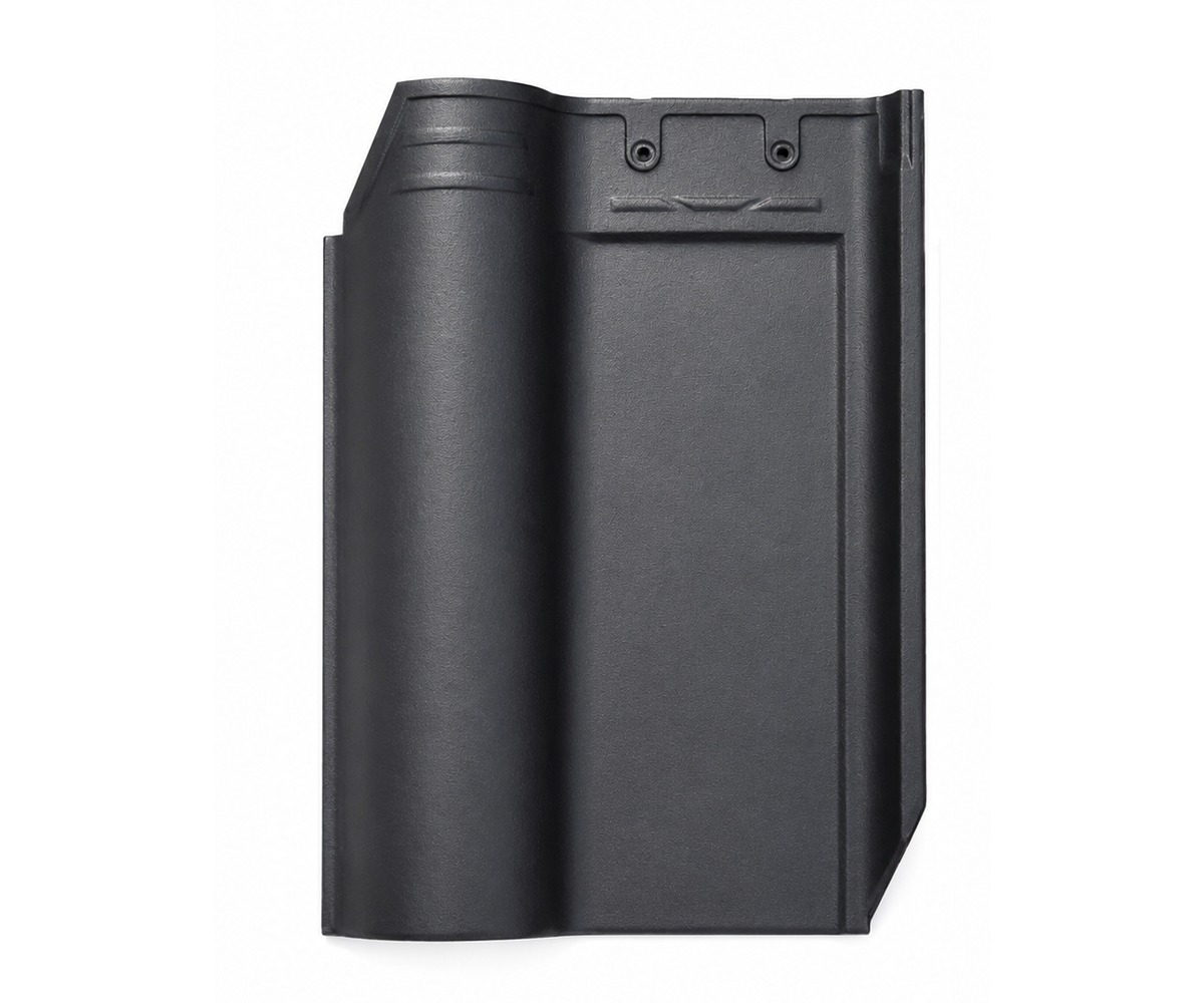 Tapco Potro Stylish Matte Black Ceramic Roof Tile