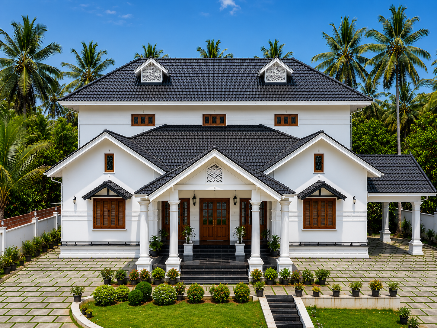Tapco ceramic roof tile project