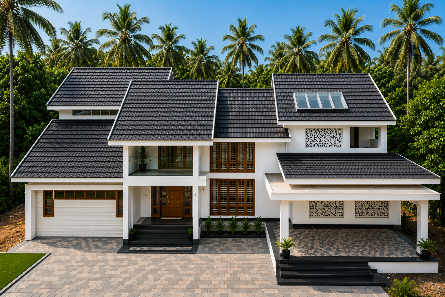 Tapco ceramic roof tile project