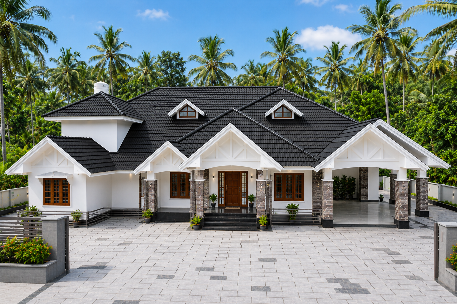Tapco ceramic roof tile project