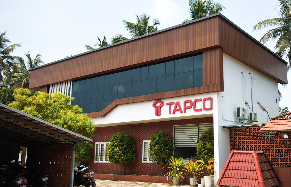 Tapco Buildware India Pvt Ltd showroom in Choolissery, Thrissur
