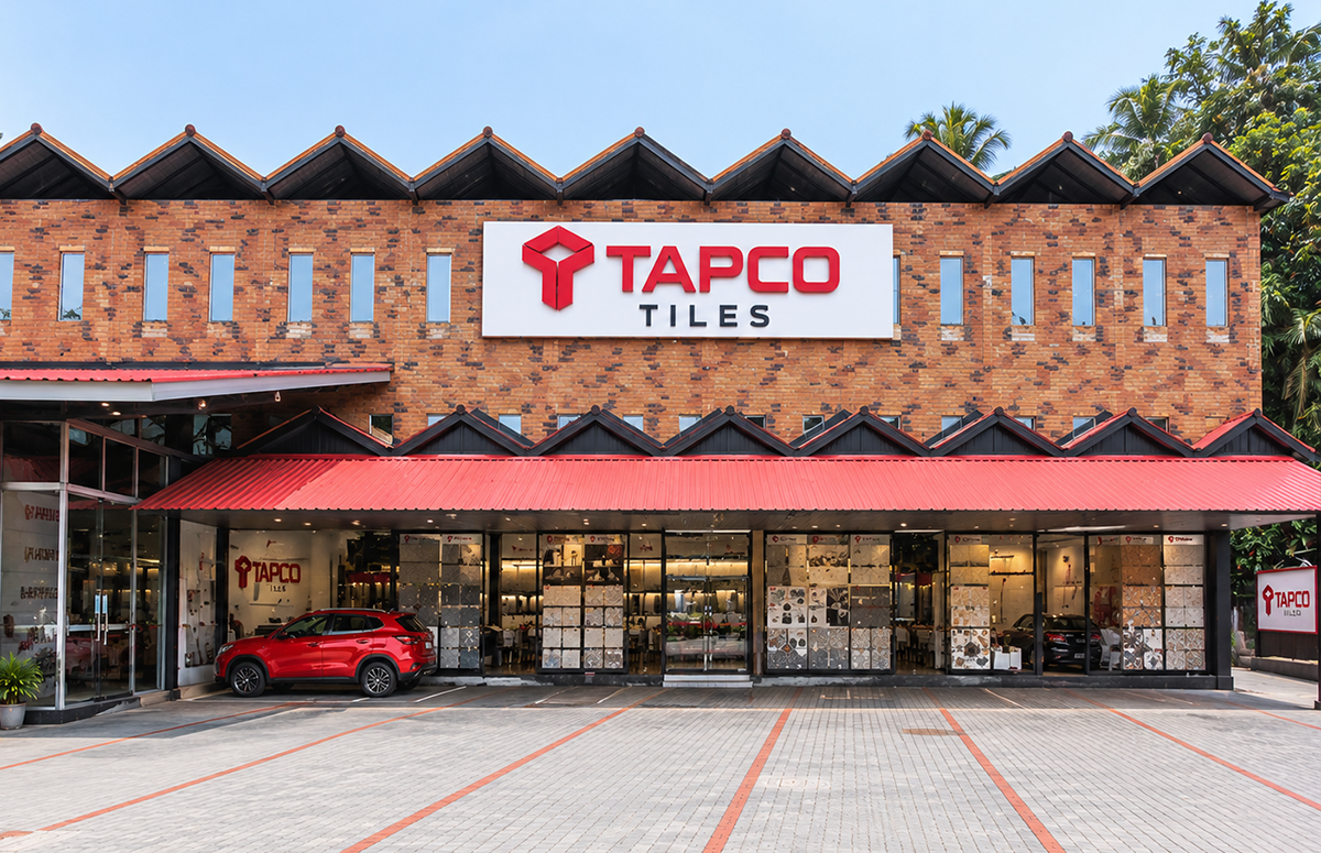 Tapco Tiles Kollam showroom in Pathanapuram, Kollam