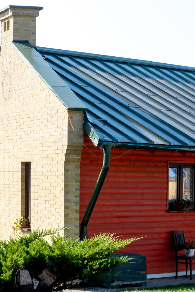 Steel Roof Shingles. 