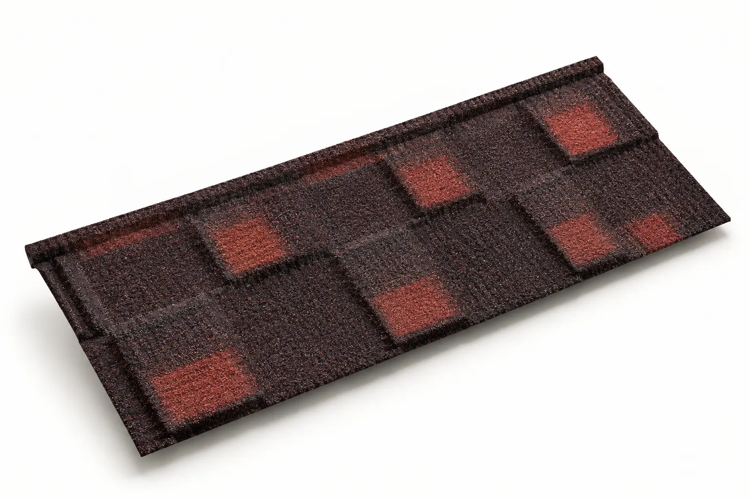 Black Red stone coated roofing sheet
