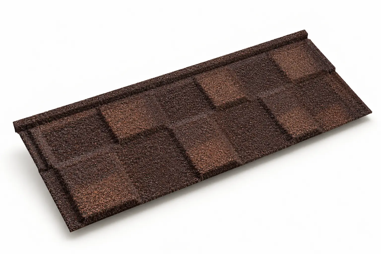 Coffee Red stone coated roofing sheet